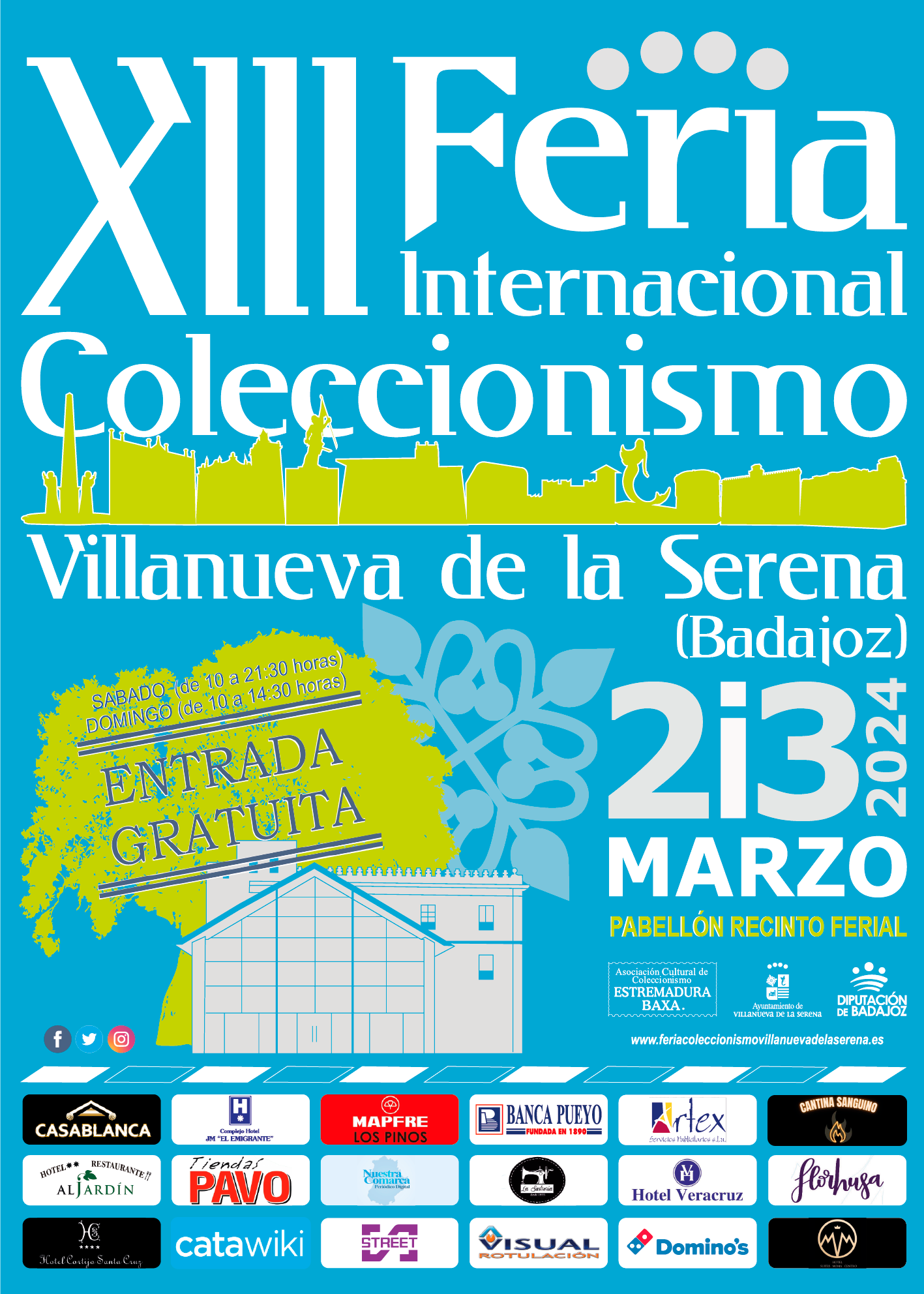 XII Feria Internacional de Coleccionismo de Villanueva de la Serena
