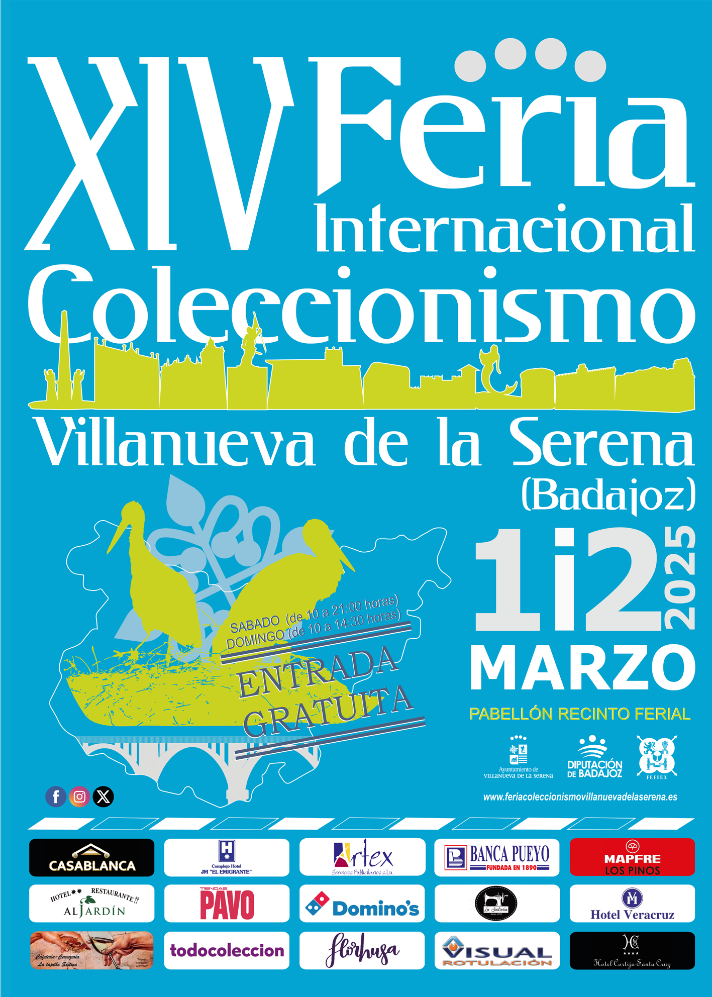 XII Feria Internacional de Coleccionismo de Villanueva de la Serena